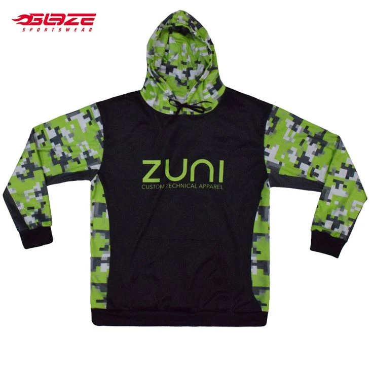 Fashion Sportswear Camo Hoodie With Pocket